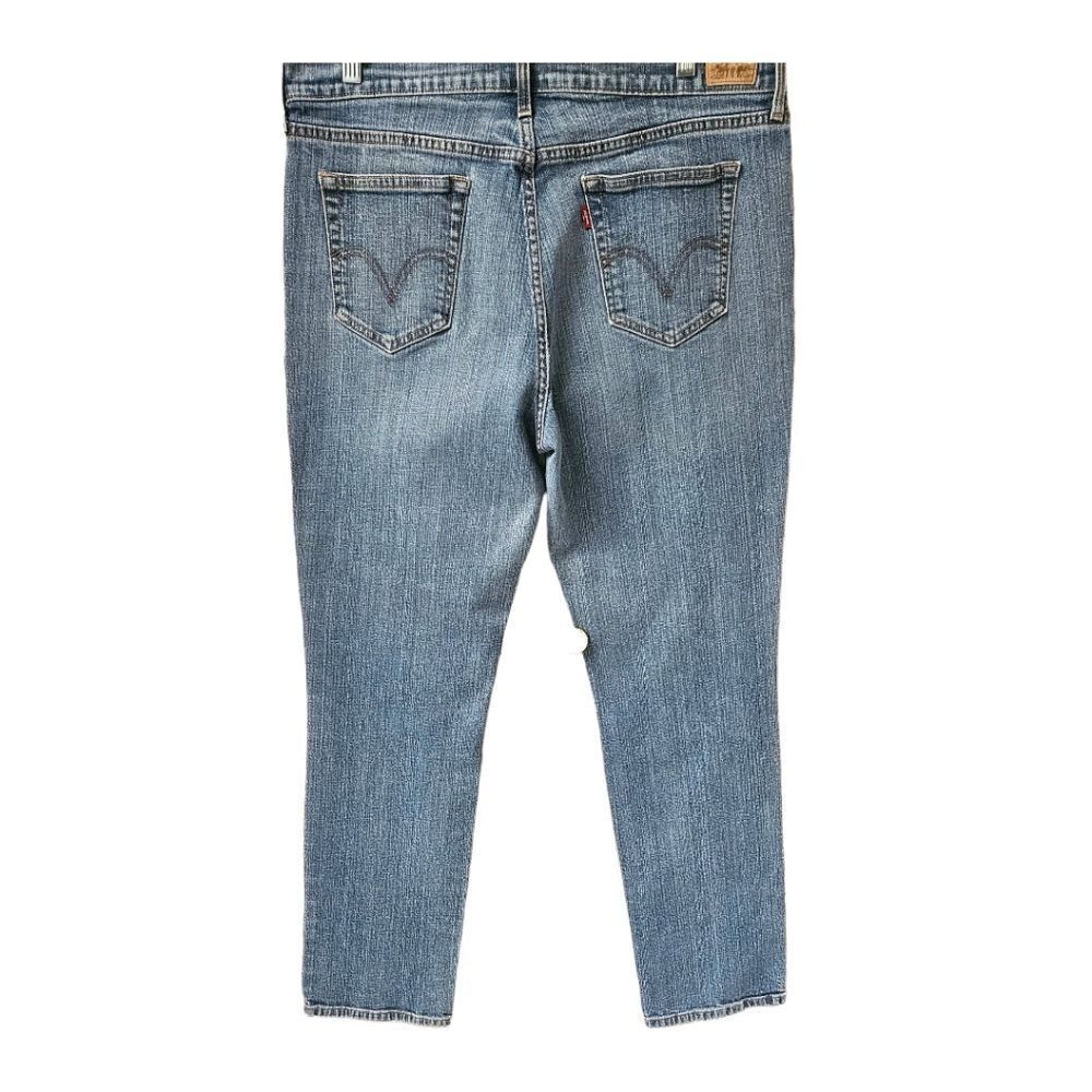 LEVI'S Women's Size 16 Plus Rustic look Straight leg 505 denim Cotton Jeans - Picture 11 of 16
